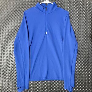 Cutter & Buck‎ Blue CB DryTec 50 UPF+ Half Zip Athletic Wear Pullover Men's L